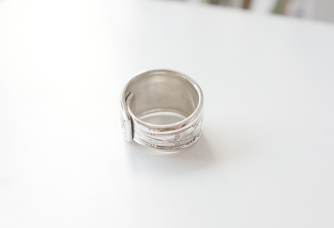 1920s 앤틱반지 빈티지 스푼반지 빈티지 엔틱 스푼링 101551 상품이미지5