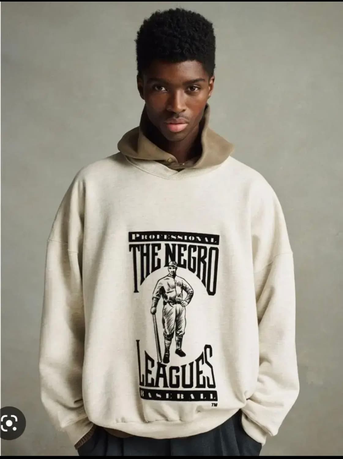 피어 오브 갓 니그로 스웻셔츠 S 사이즈 상품이미지1