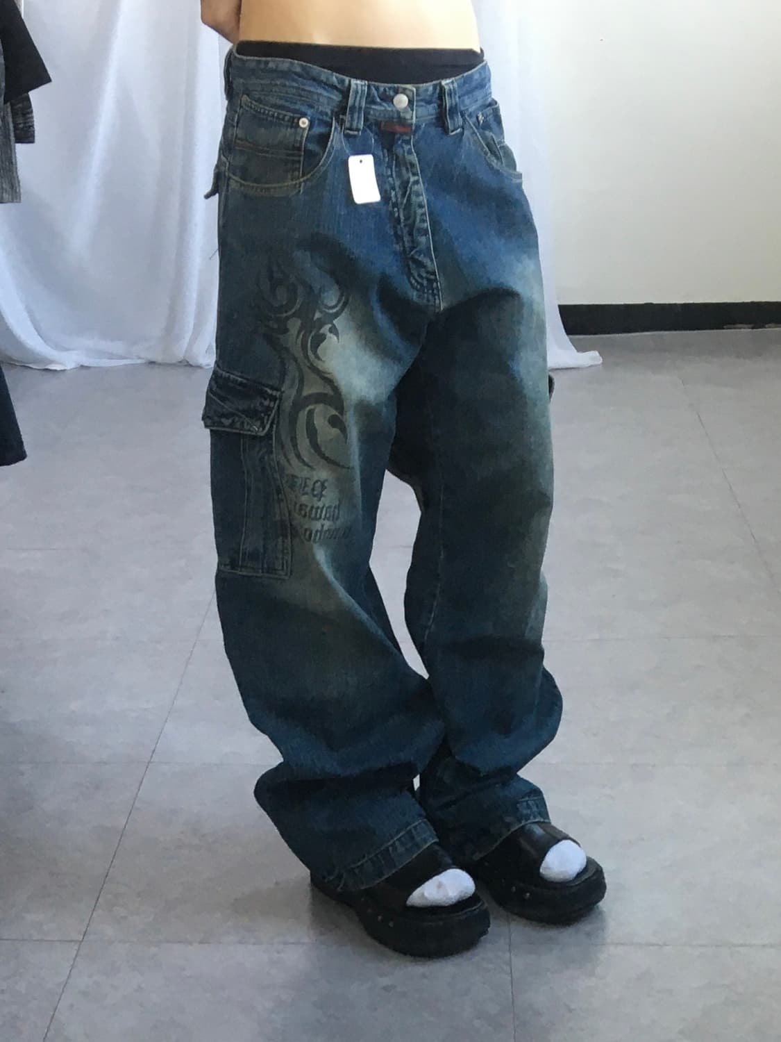 Piko denim pants 상품이미지1