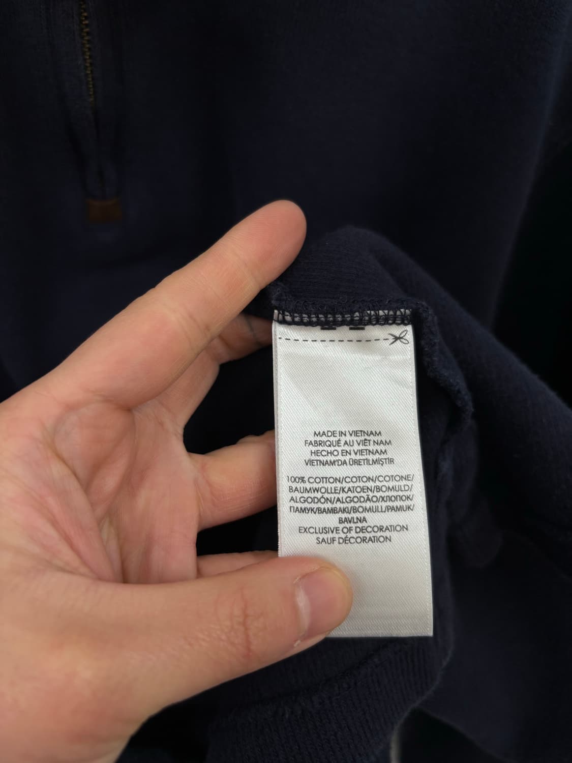 폴로랄프로렌 울 니트집업 상품이미지7