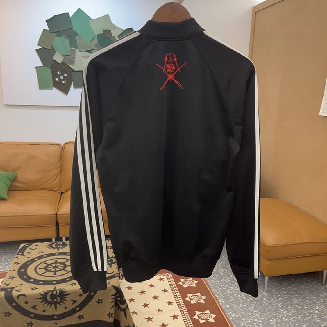 아디다스 X 스타워즈 콜라보 희귀 레어 져지 집업 100 C08704 상품이미지4