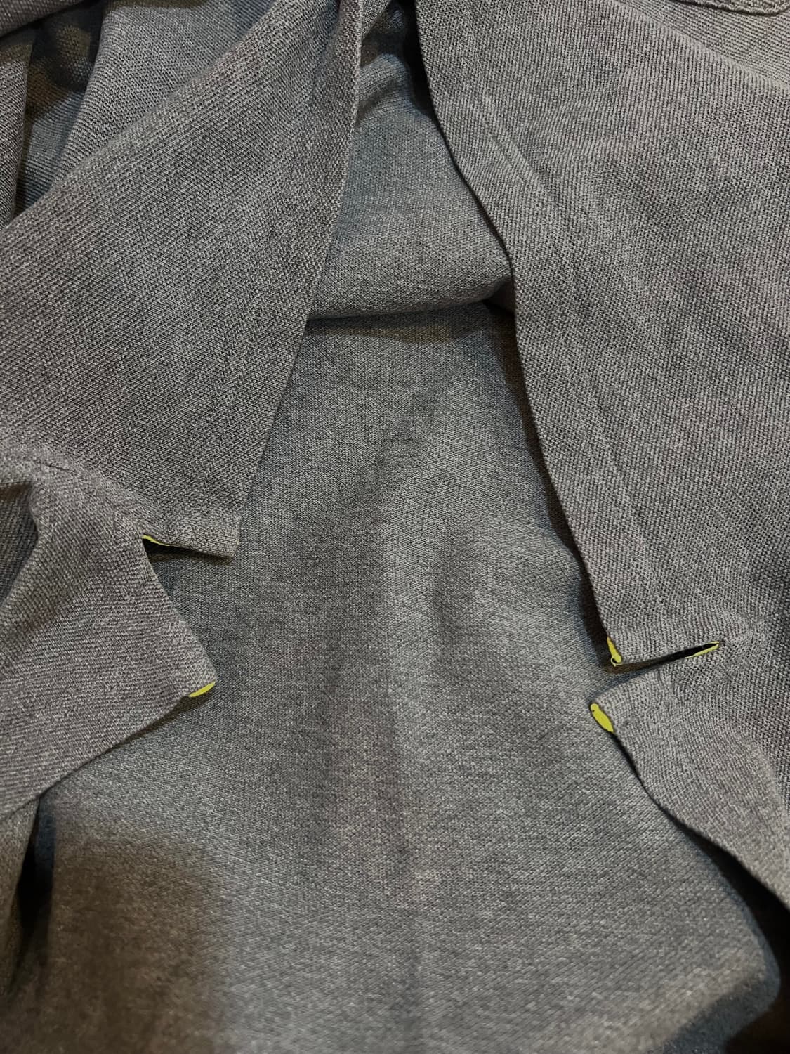 겐죠 KENZO 남성 차콜그레이 라운드티셔츠 PK티셔츠 상품이미지6