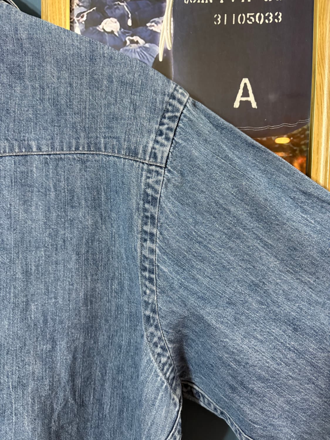 90‘s Polo Ralph Lauren Denim Western Shi 상품이미지8