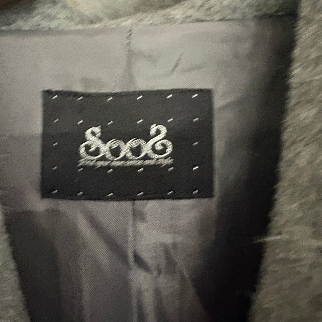 SOOS 후드 폭스 퍼 코트 55 상품이미지6