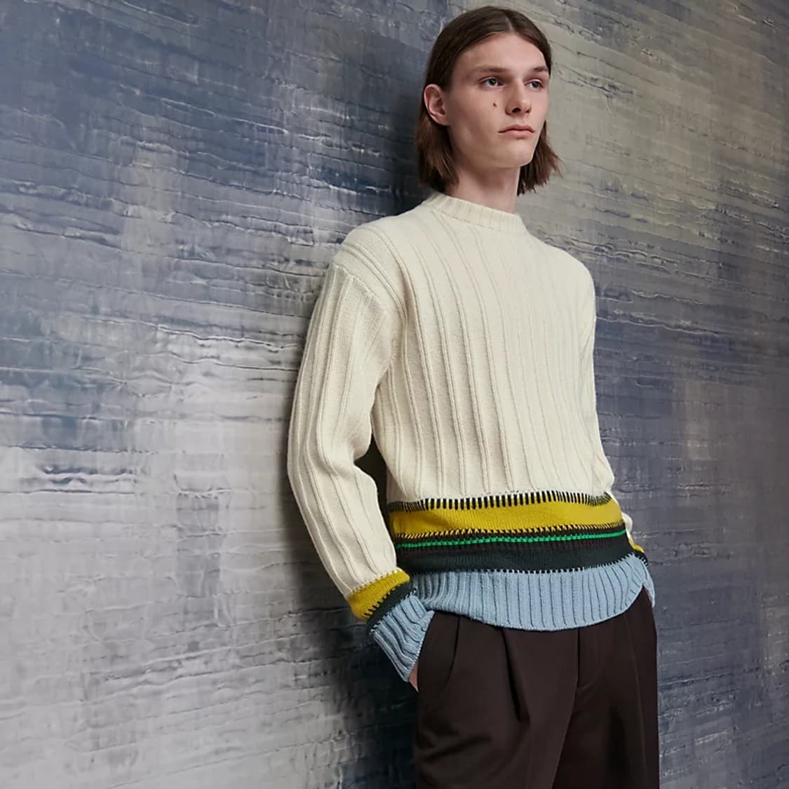 에르메스 Fair Isle 2.0" crewneck 캐시미어 혼용 니트 상품이미지1