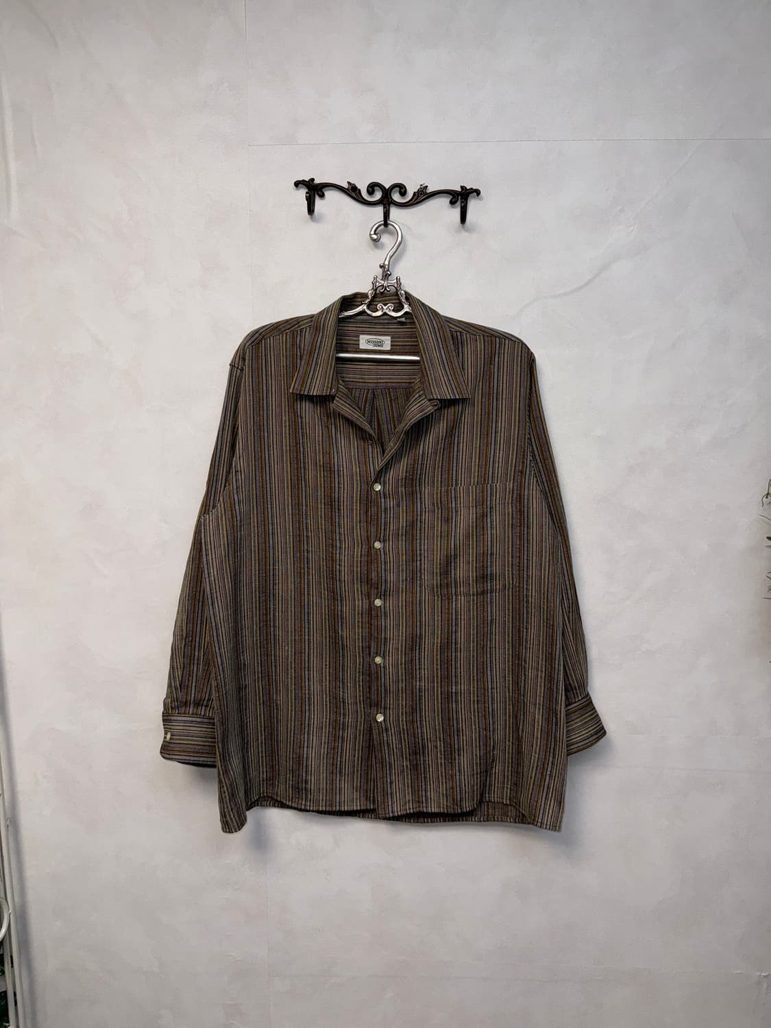 Missoni mute brown stripe over shirt 상품이미지1