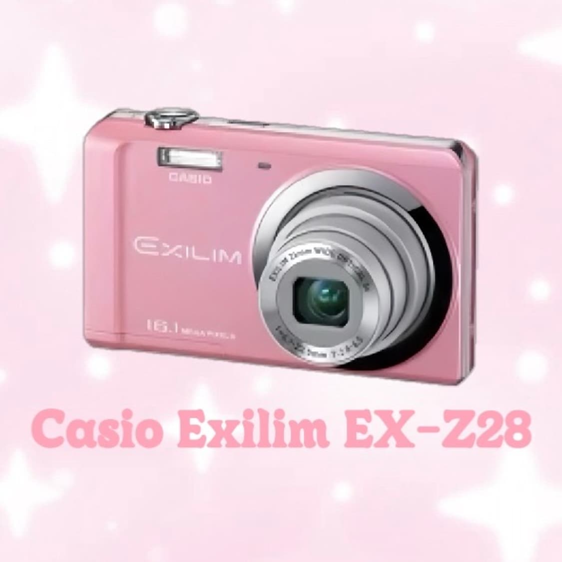 [*희귀❤️‍🔥/작례⭕️] 카시오 엑슬림 EX-Z28 핑크 디지털 카메 상품이미지1