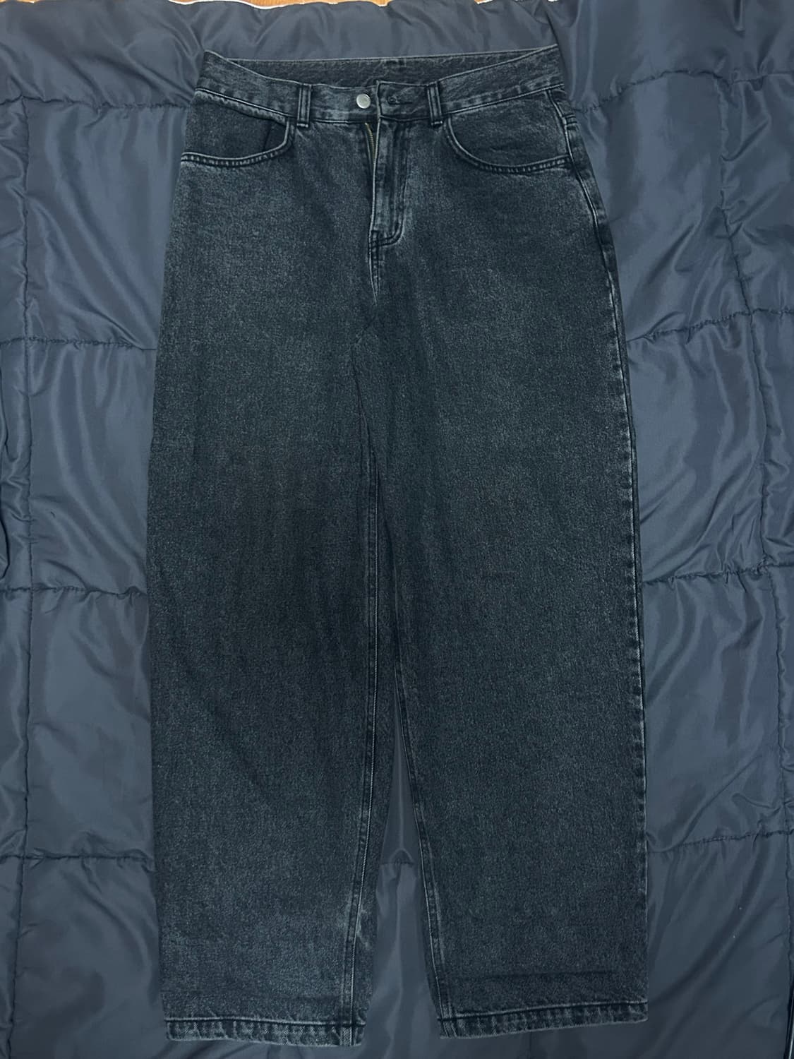 펀치드렁크파티즈 흑청 데님팬츠 상품이미지2