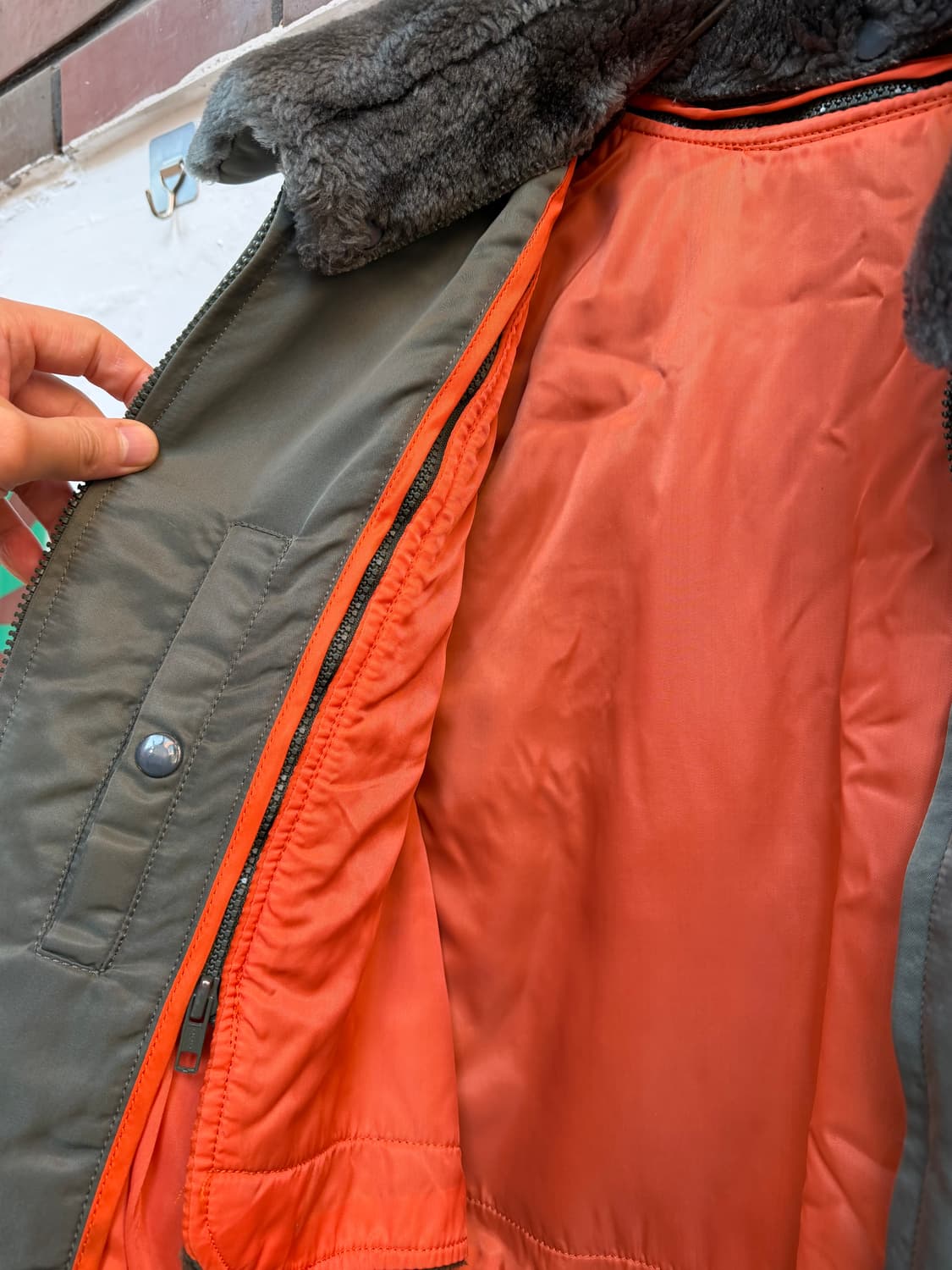 Military 80s 군용 장교 플라이트 자켓 잠바 상품이미지3