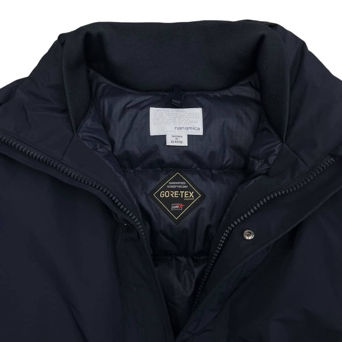 나나미카 네이비 고어텍스 다운자켓 XL 상품이미지7