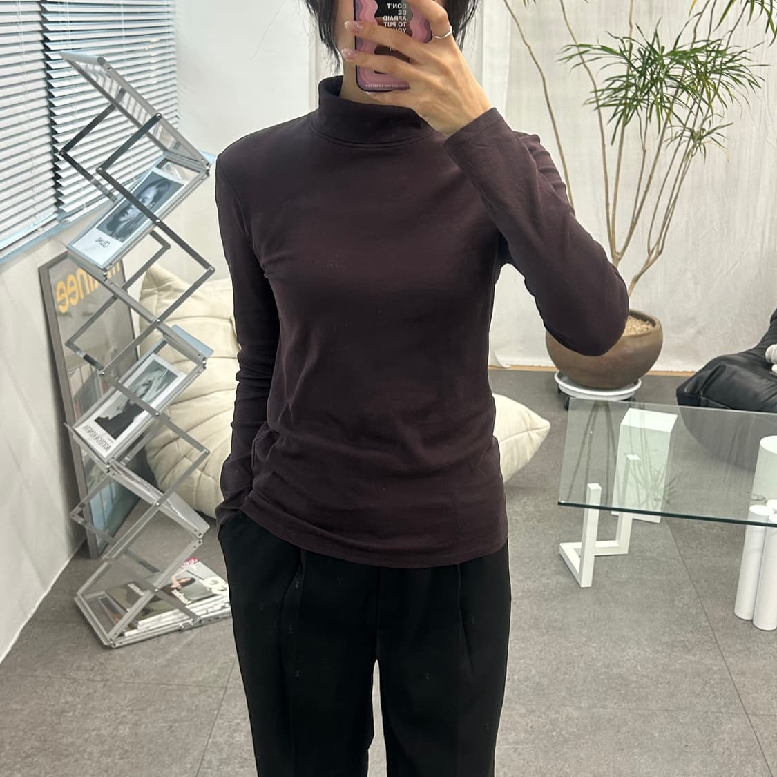 유니클로 목폴라  상품이미지2