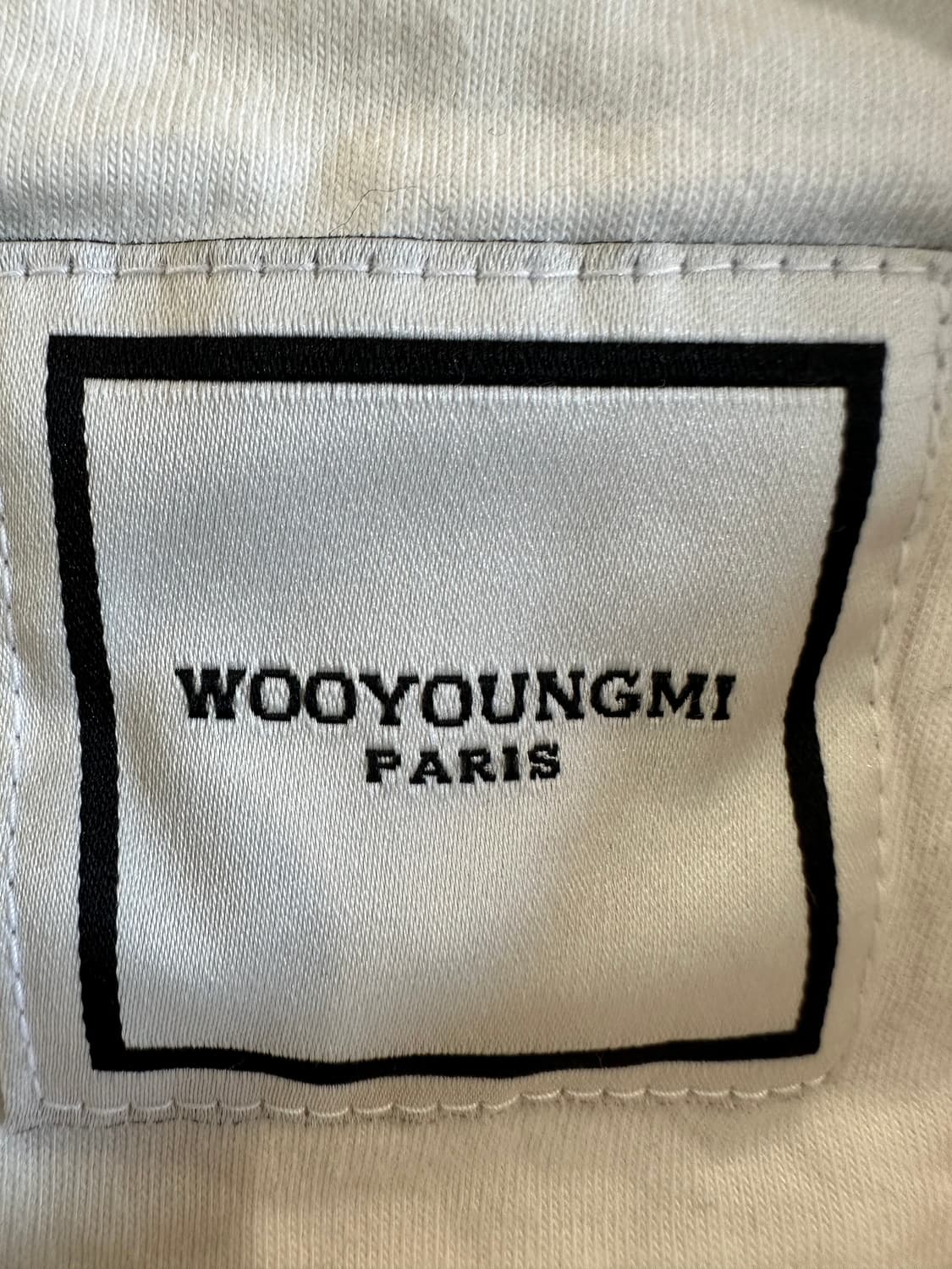 WOOYOUNGMI 우영미 코튼 반팔 티셔츠 상품이미지5