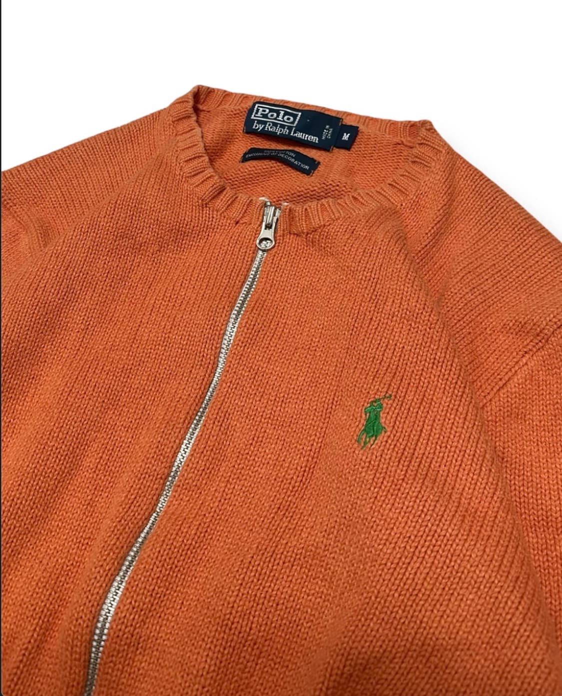 폴로 랄프로렌 커스텀 크롭 니트집업 상품이미지4