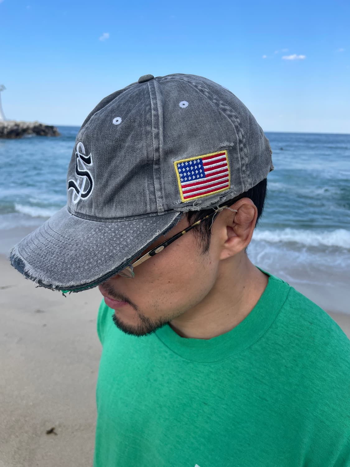 Distressed) 00s Stussy Ball Cap 상품이미지6