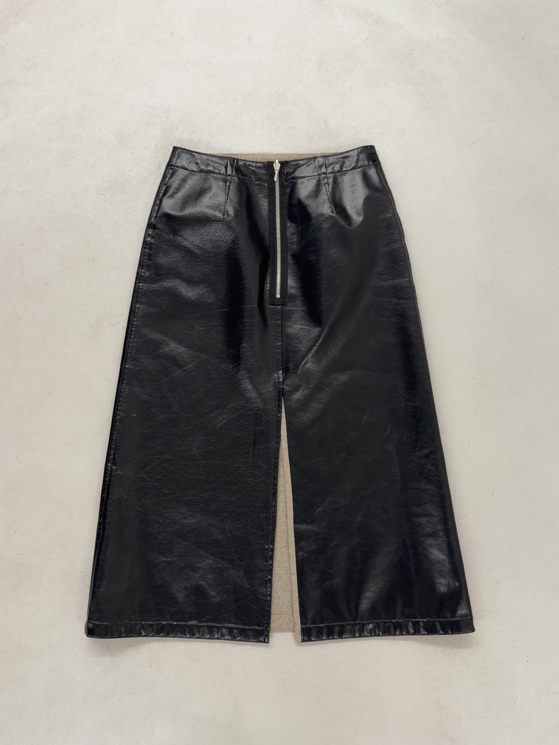 오라리 코팅 스커트 상품이미지2