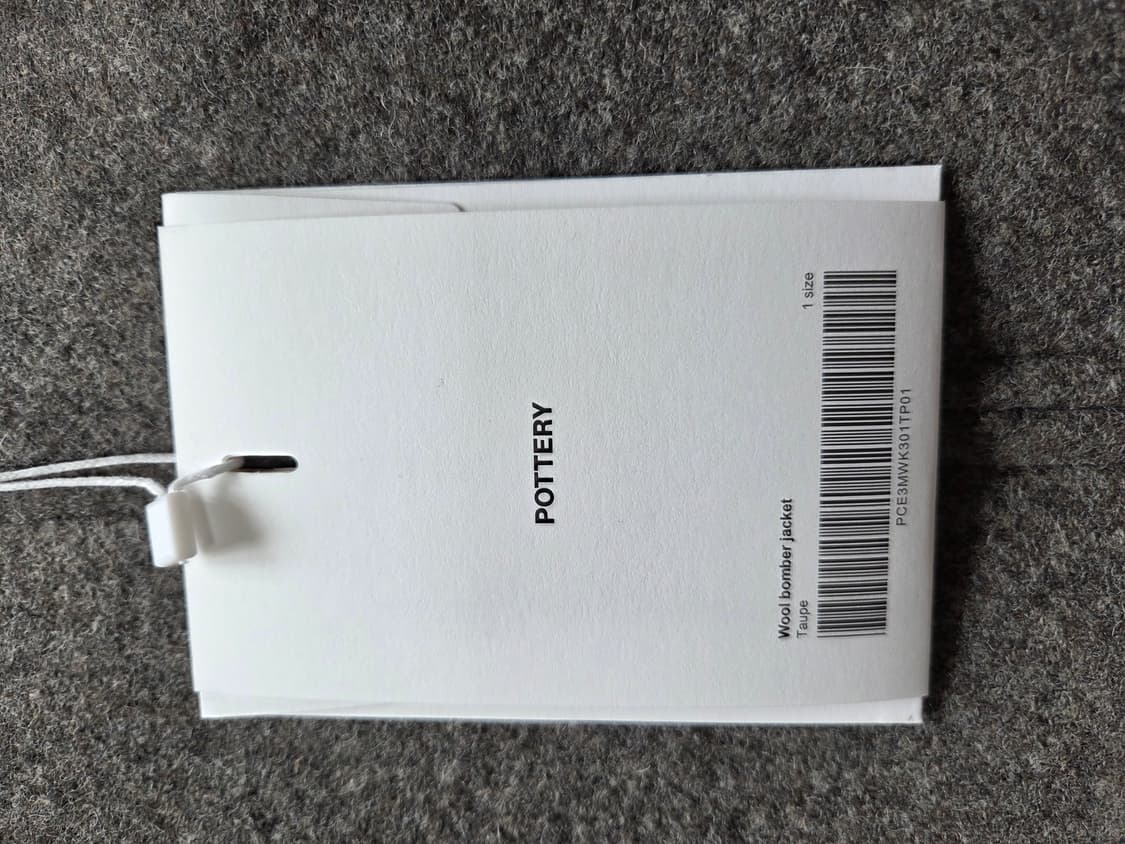 (새상품)포터리 셔틀랜드 울 봄버 1사이즈 타우페색상 상품이미지3