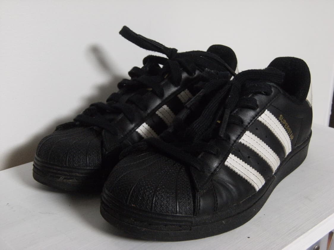 Adidas Superstar Black 아디다스 슈퍼스타 블랙 상품이미지2