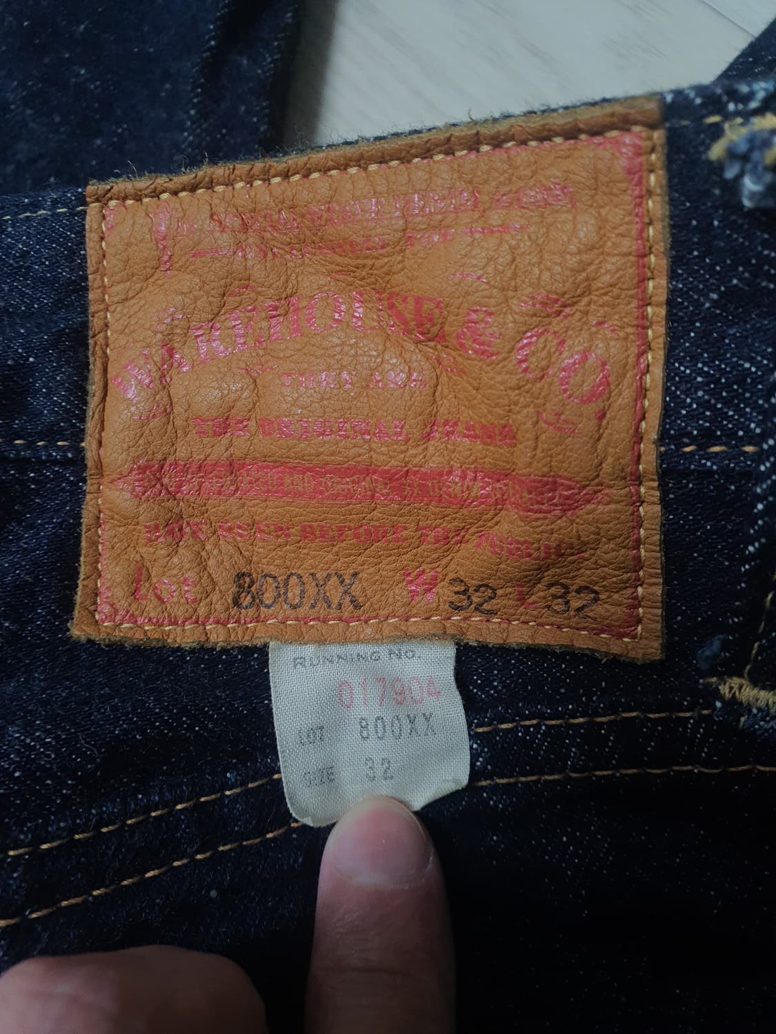 웨어하우스 800xx 32 32 원워시 상품이미지2