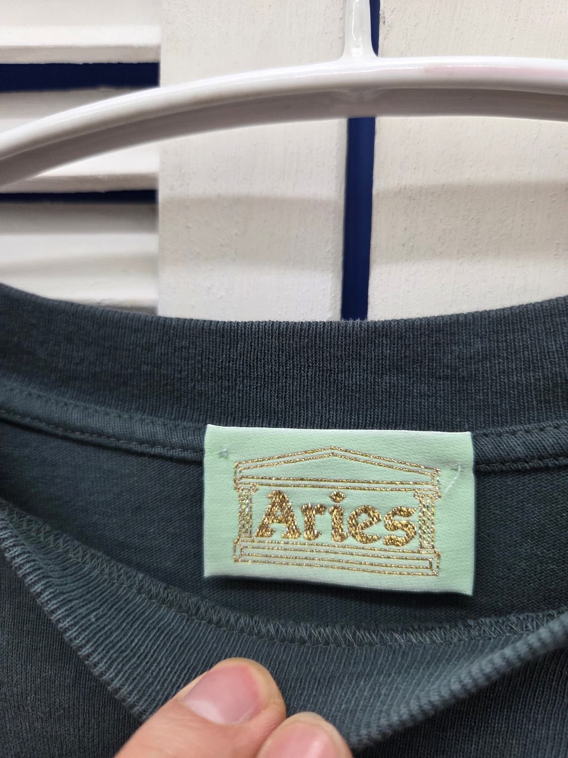 에리즈 Aries 템플 딥그린 티셔츠 상품이미지4