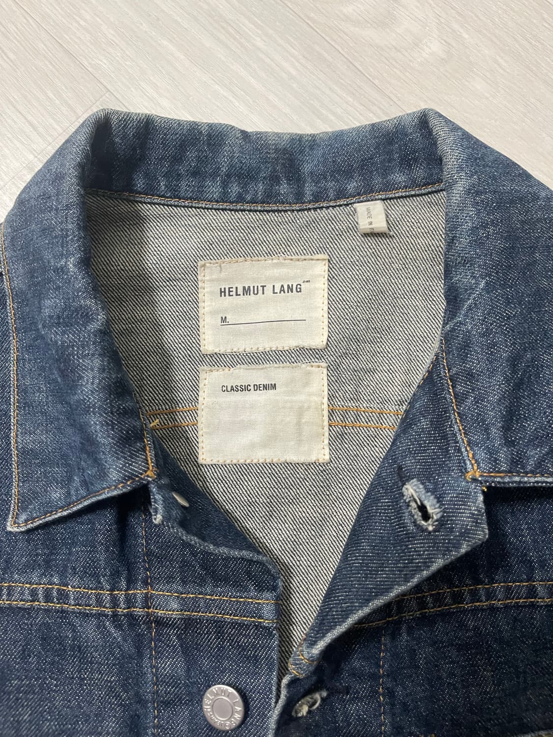 헬무트랭 클래식 데님 자켓 상품이미지2