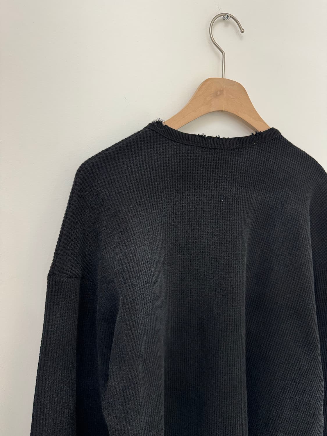 빈티지 와플 긴팔 상품이미지10