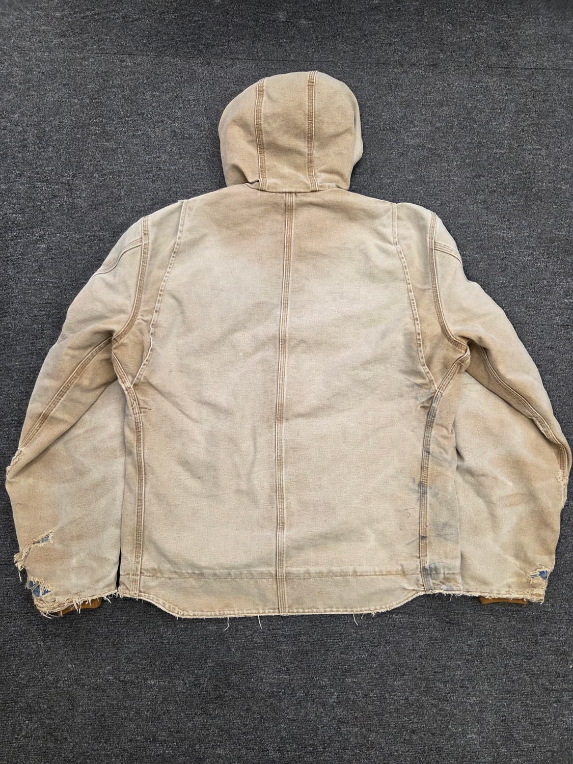 빈티지 칼하트 후드 워크자켓 상품이미지5