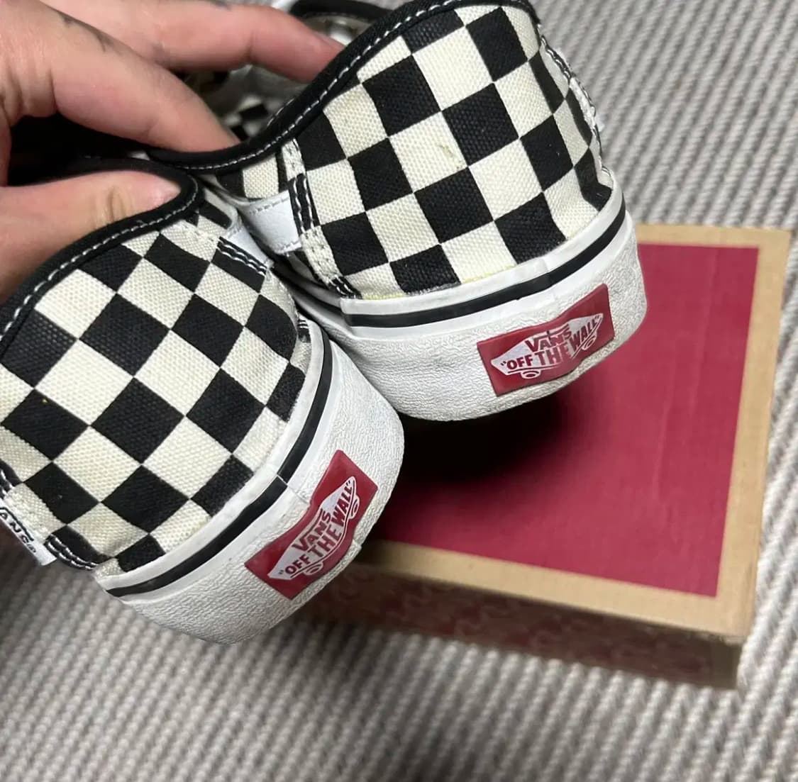 [270mm] Vans 반스 블랙볼 체커보드 스니커즈 상품이미지5