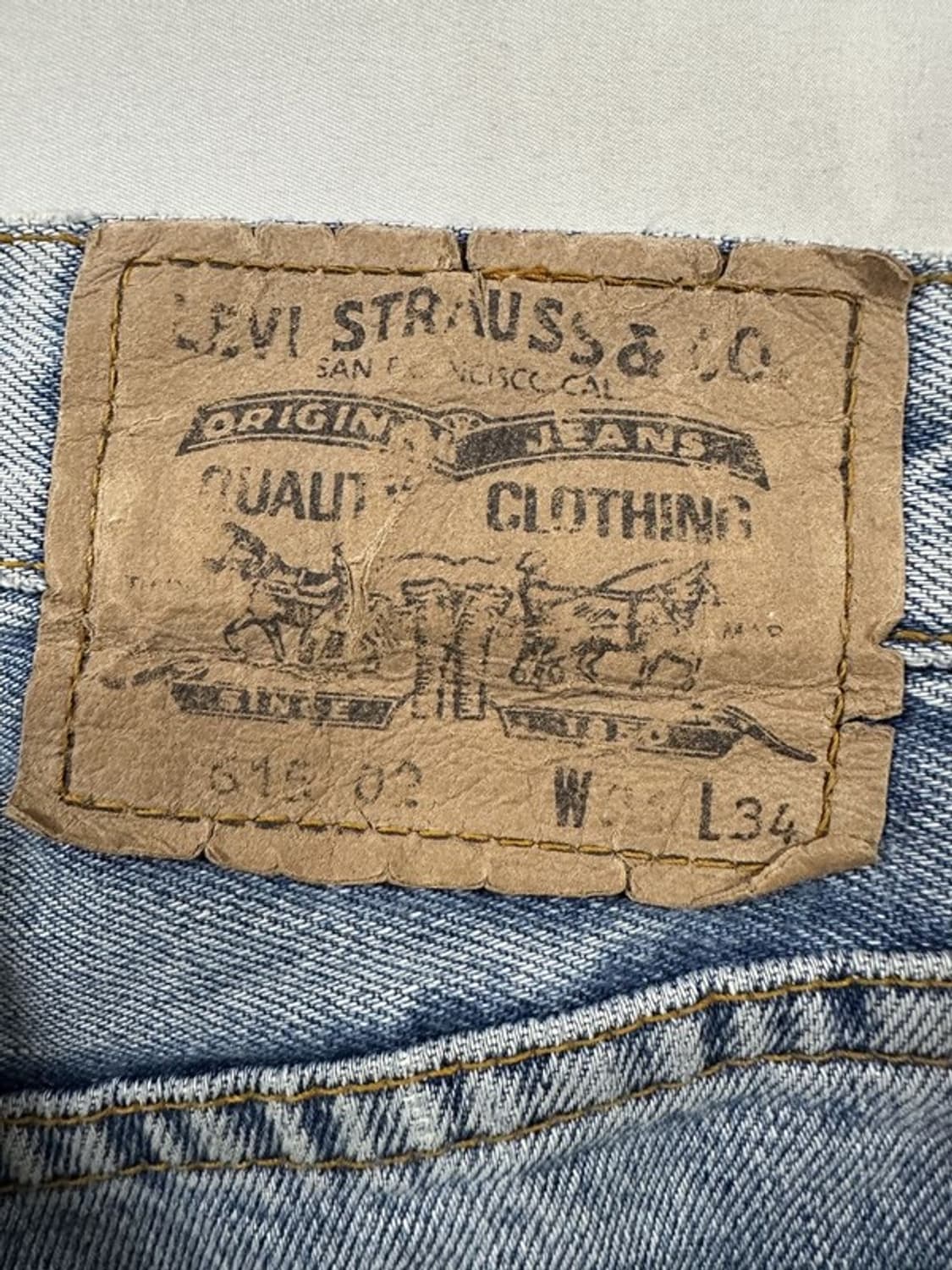 [W31L34] LEVI'S 리바이스615 90s 오렌지탭 빈티지 상품이미지6