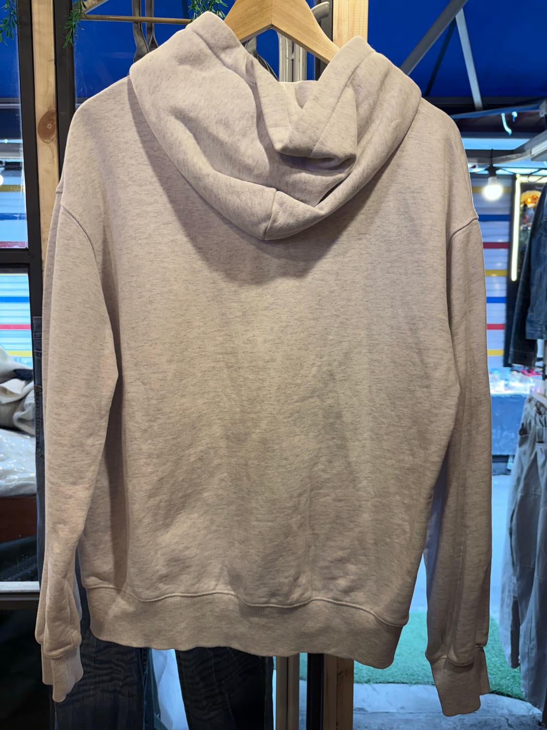 유니폼브릿지 멜란지 후드집업 상품이미지4