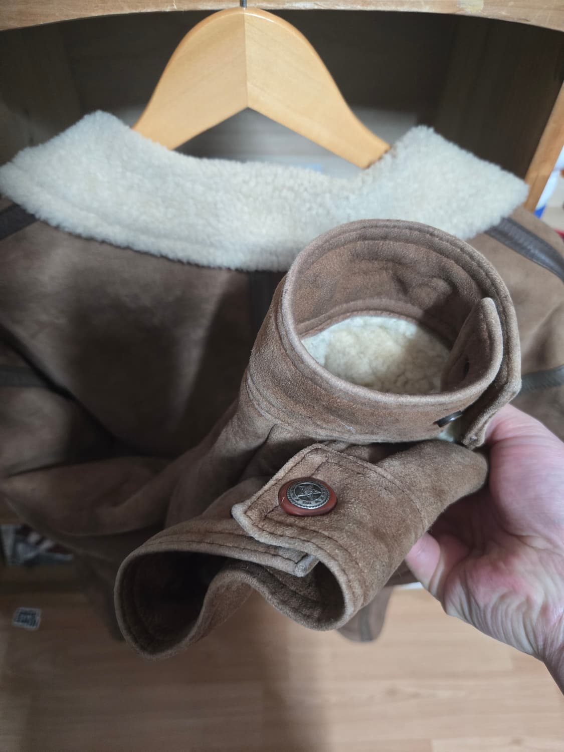 천연 양가죽 무스탕 (100) 상품이미지5