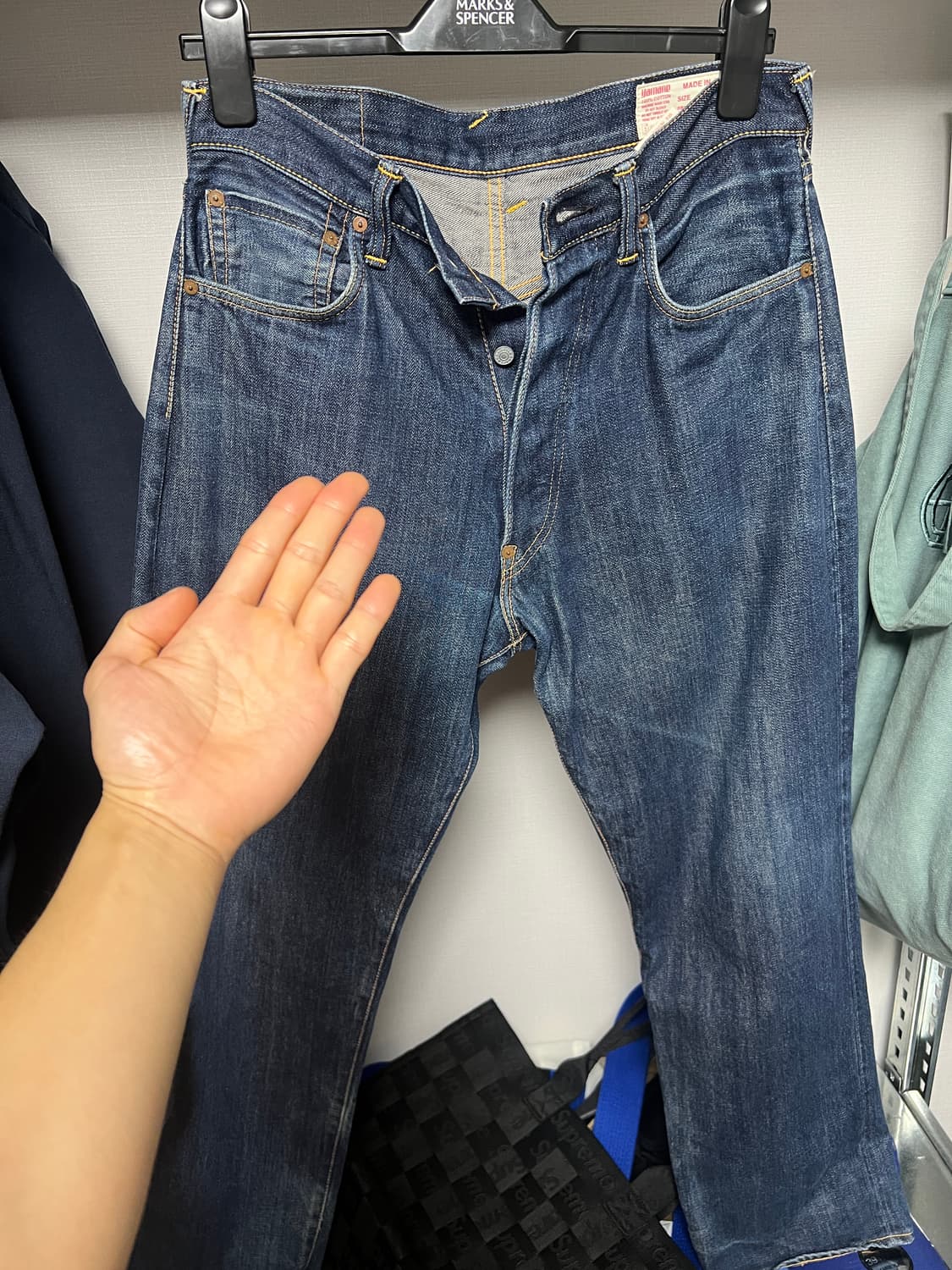 에비수 빅다이콕 셀비지 데님 상품이미지4