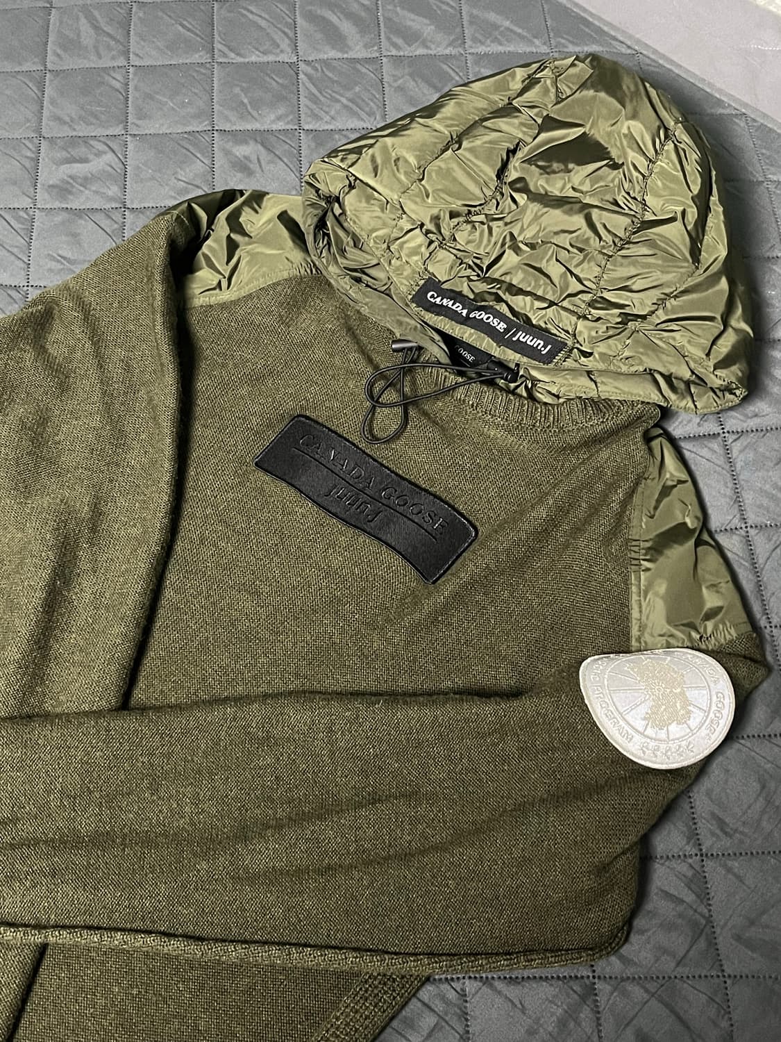 캐나다구스X준지 애쉬크로프 후드니트 M 상품이미지5