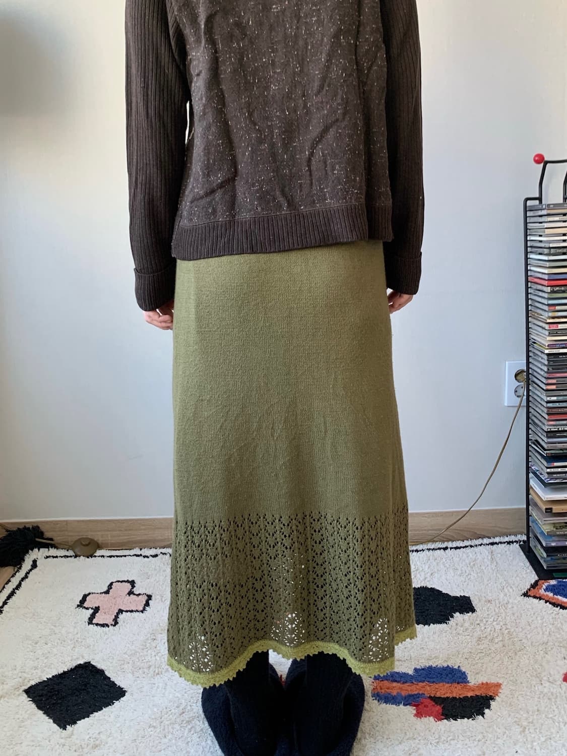 crochet long skirt 상품이미지5