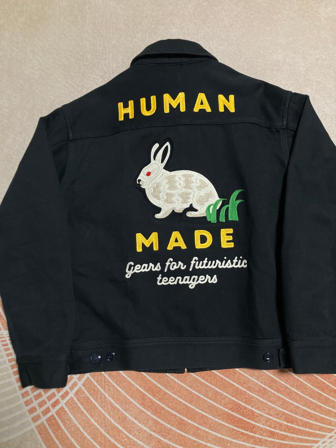 휴먼메이드 토끼 래빗 집업 워크 자켓 팝니다 상품이미지1