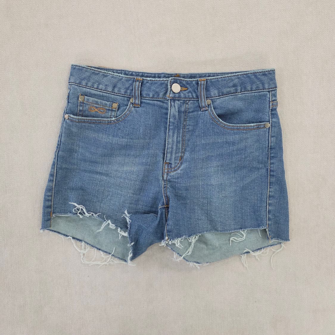 [28] 플랙 청 데님 반바지 0219J 상품이미지1