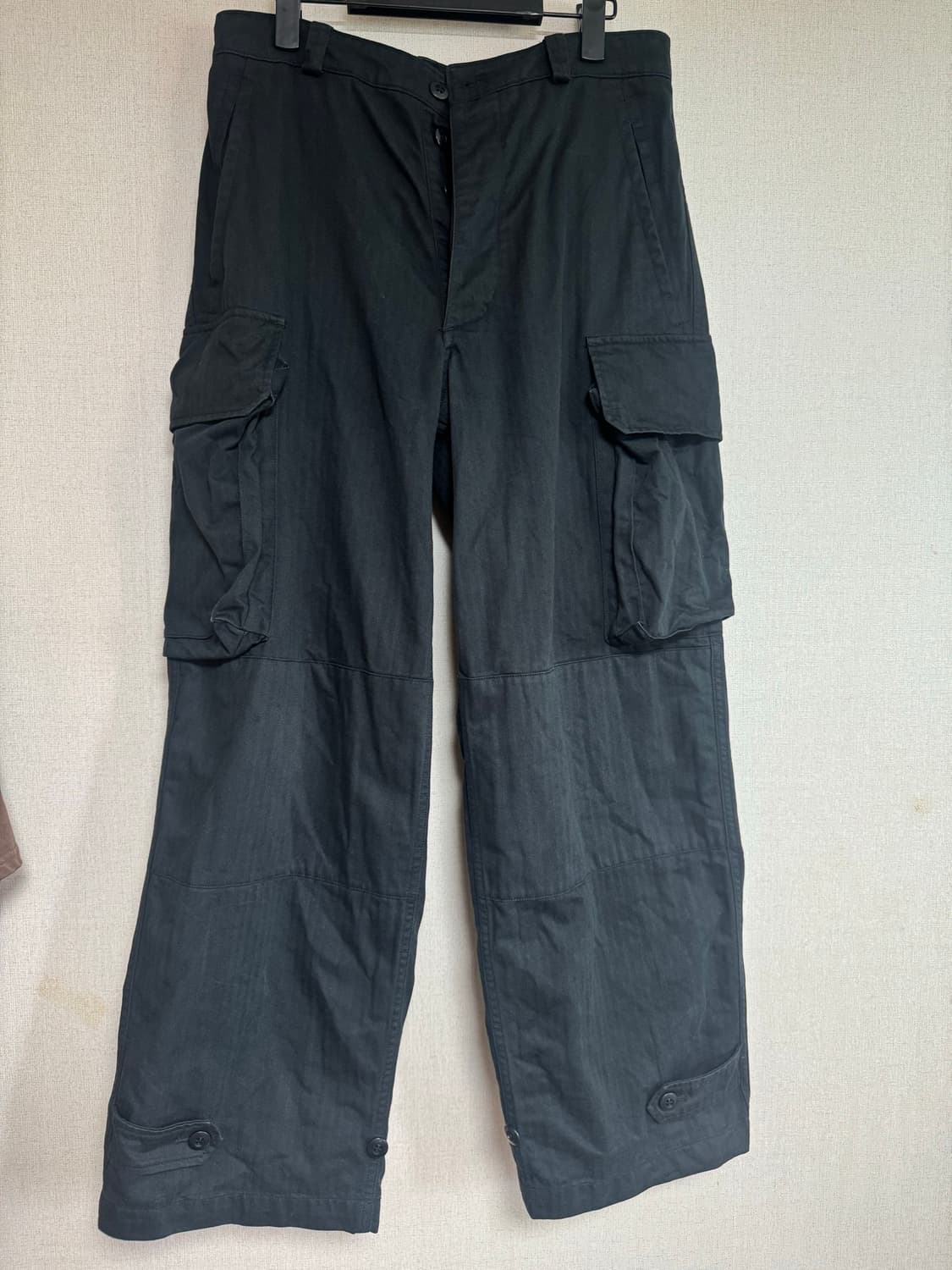 [2]SEW M47 팬츠 블랙 팝니다 상품이미지1