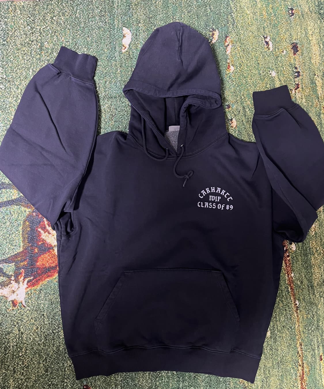 칼하트윕 후드티 다크 네이비 상품이미지1