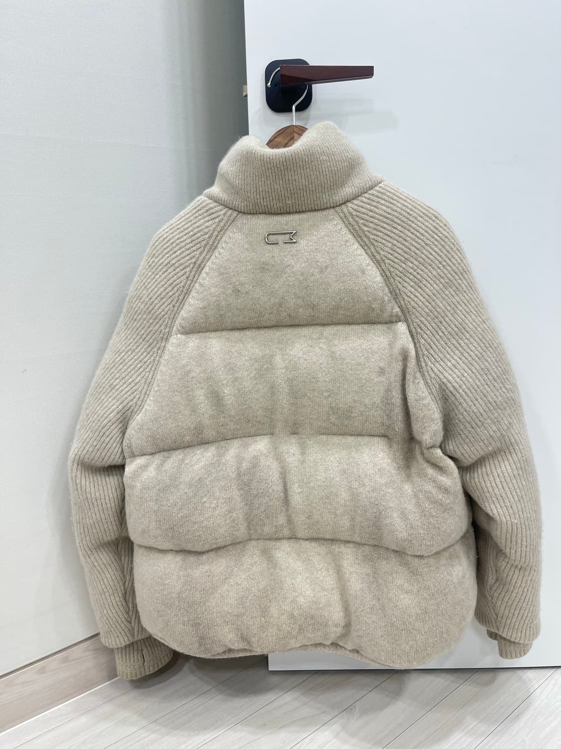 우마뭉 니트울100% 패딩 남자 M (100-105) 상품이미지8