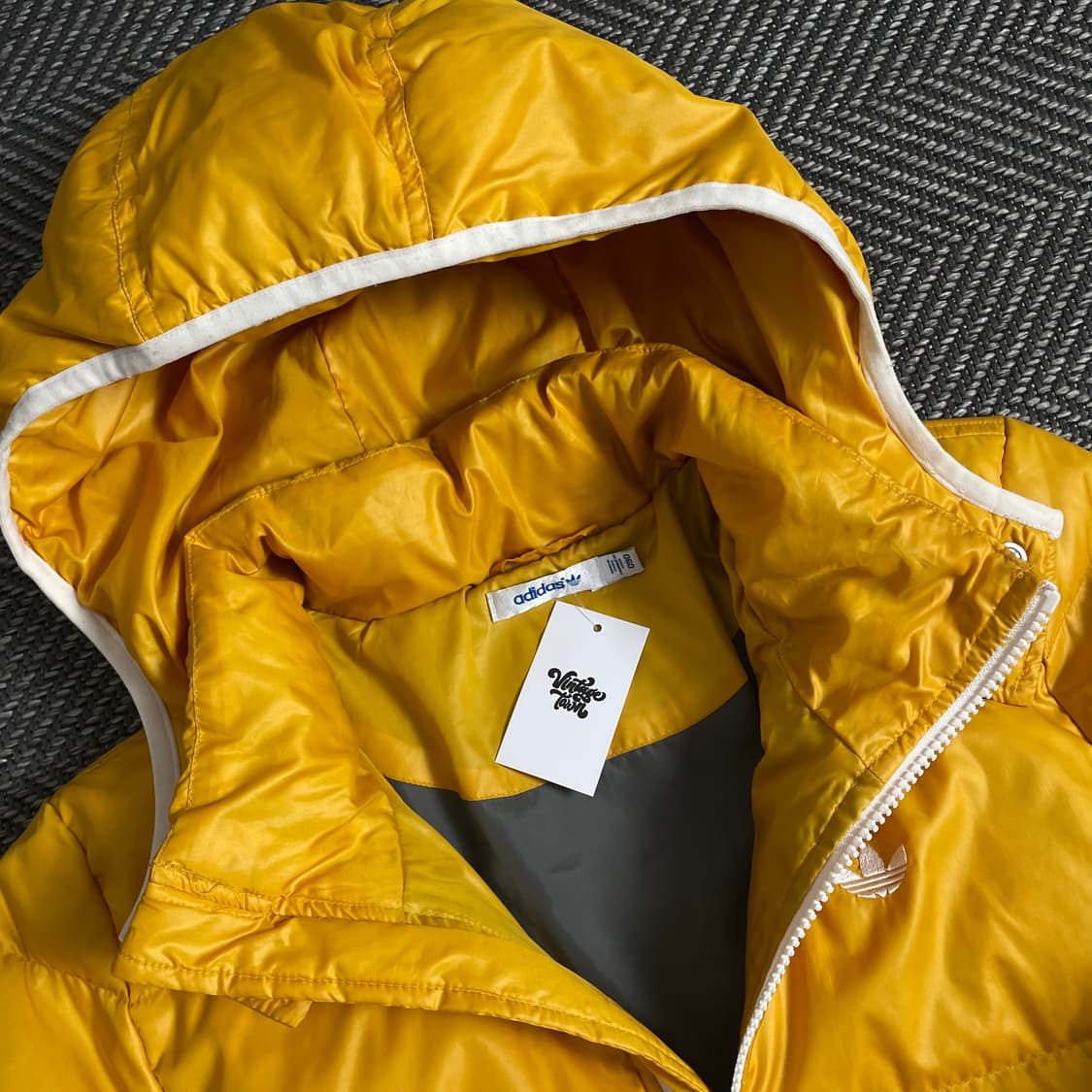 아디다스 트레포일 올드스쿨 후드 다운 푸처 푸퍼 패딩y 3476 상품이미지5