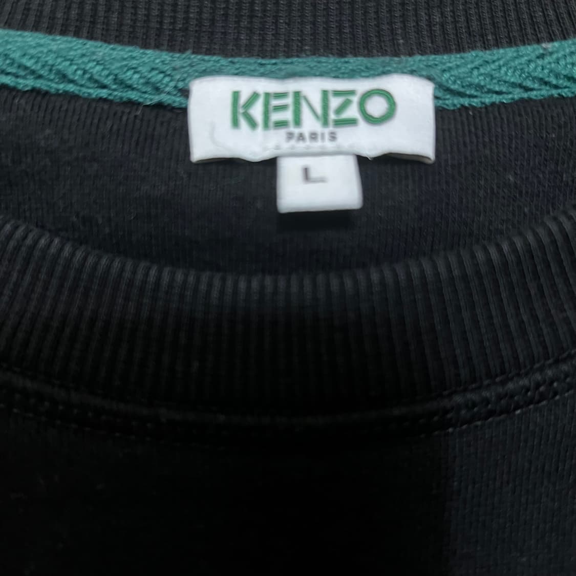 겐조 KENZO PARIS 타이거 자수 빅로고 맨투맨 L(100) 상품이미지4