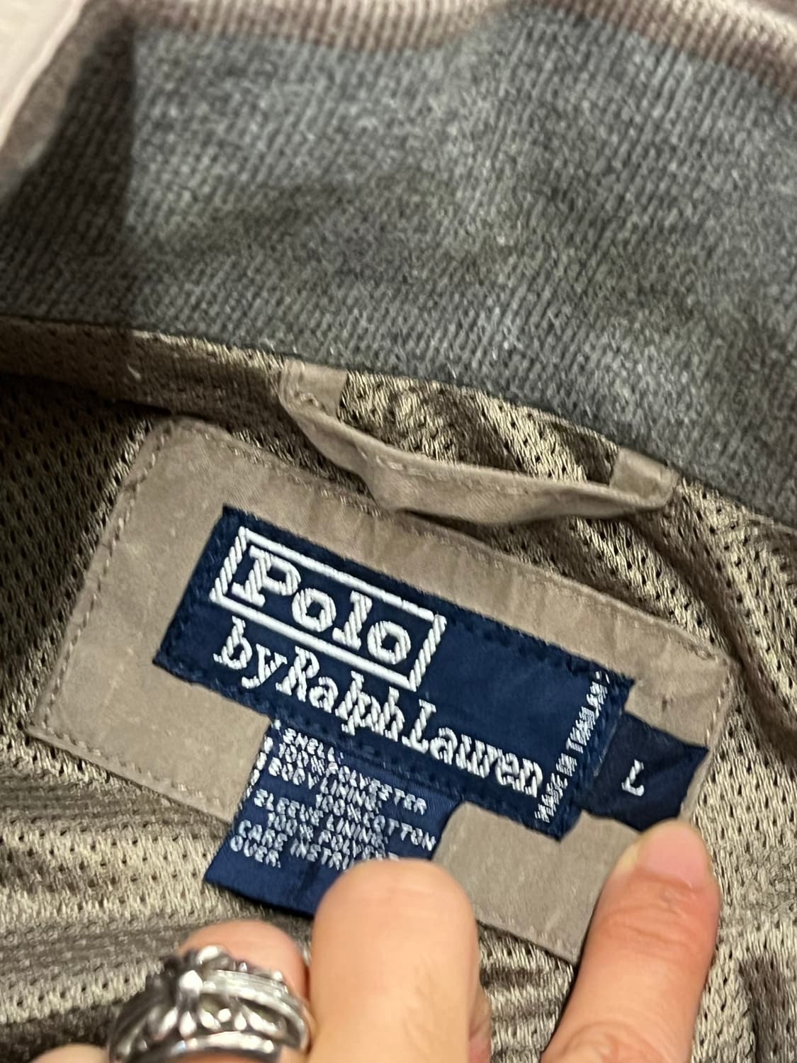 폴로 랄프로렌 빈티지 나일론 스윙 처분  상품이미지3