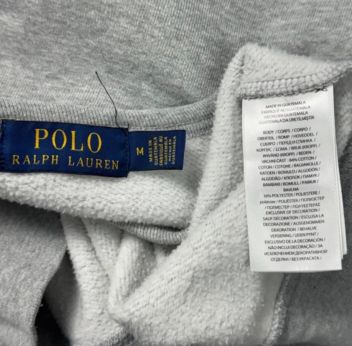 폴로 랄프로렌 신형탭 그레이 스웨트 셔츠 코르티즈 상품이미지3