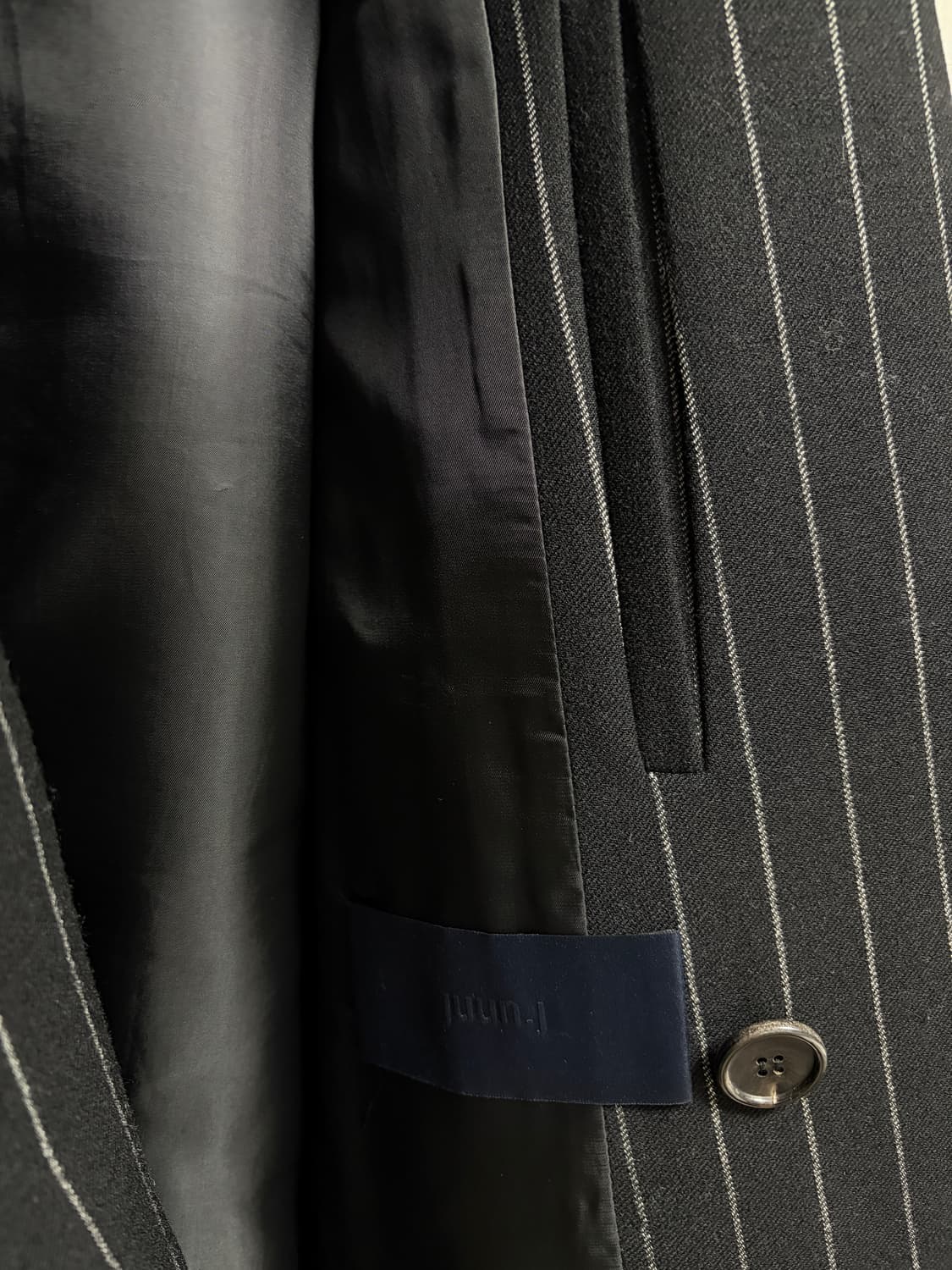 준지 컬렉션 스트라이프 코트 46 상품이미지6