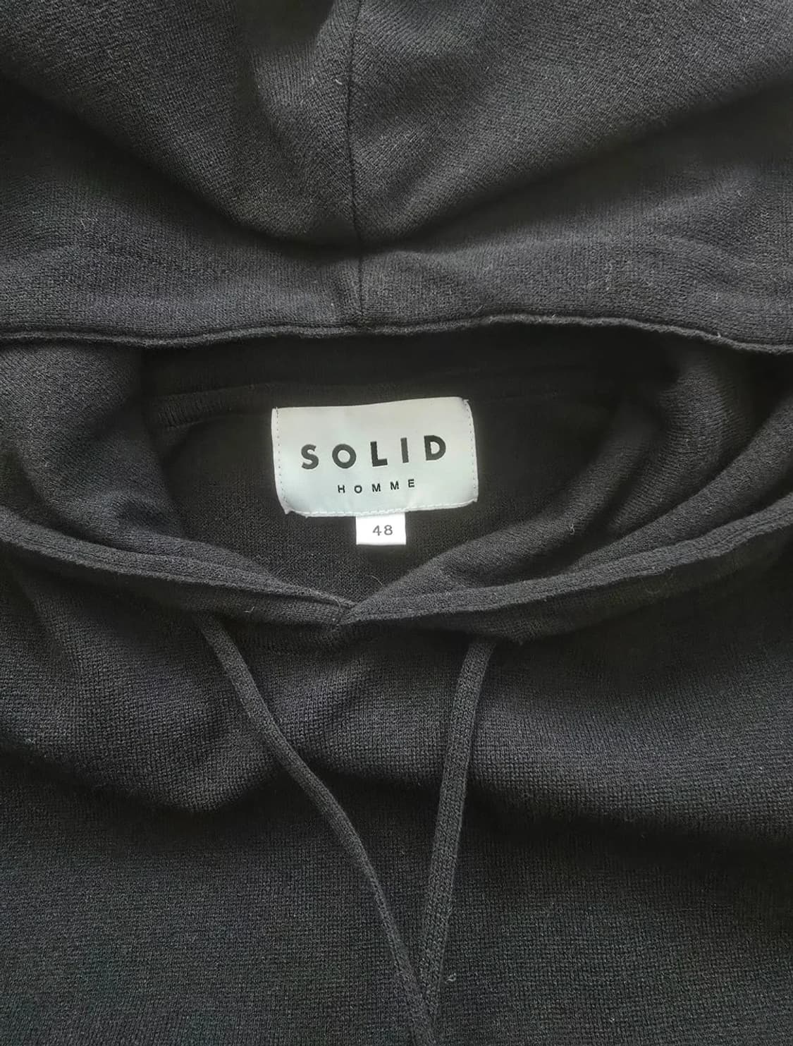 솔리드옴므 후드 니트베스트 상품이미지6