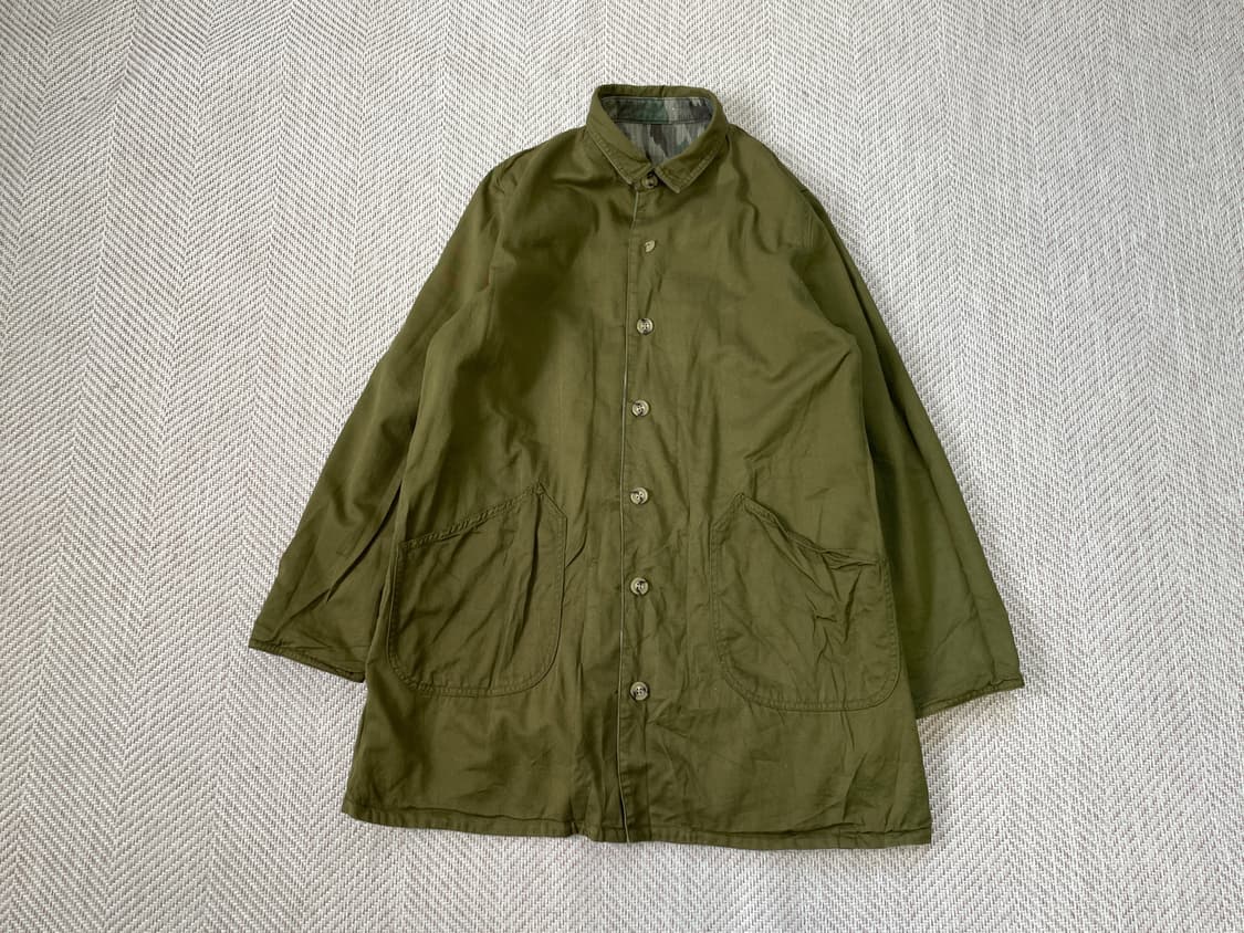 NANEA 립스탁 리버시블 밀리터리 워크 코트 J03366 상품이미지8