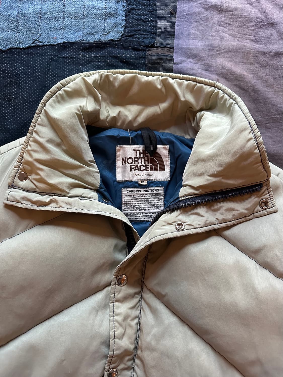 70s USA 빈티지 노스페이스 스키 다운 파카 패딩 상품이미지2