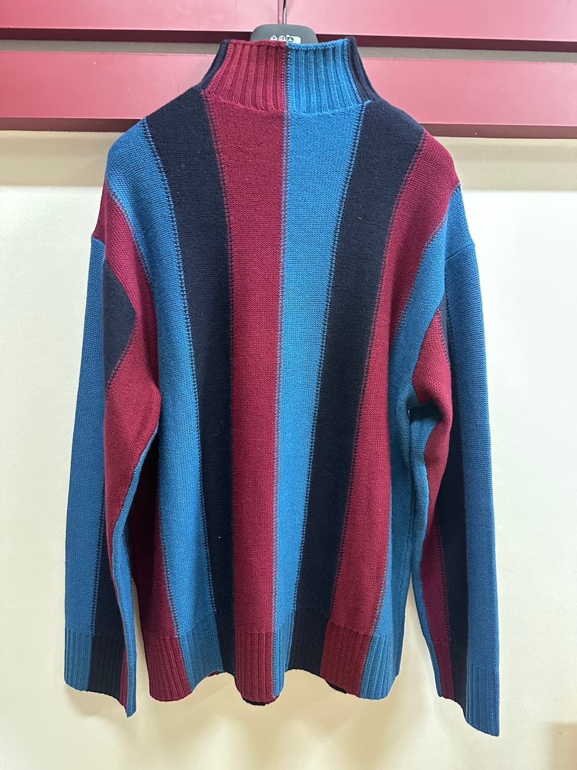 [새상품] CK 캘빈클라인 모크넥 울니트 105사이즈 상품이미지2