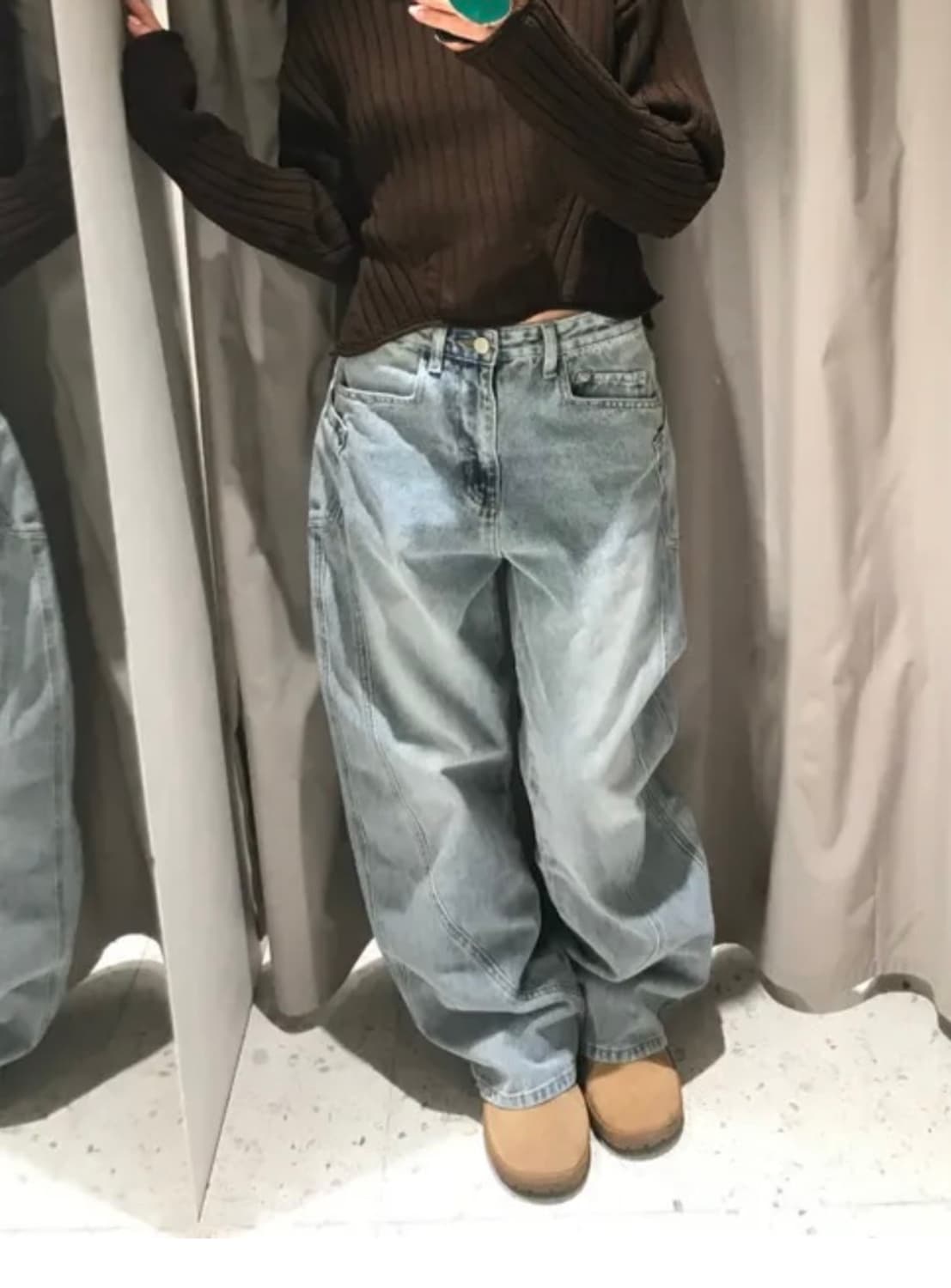 사이드 포켓 데님 청바지 상품이미지2