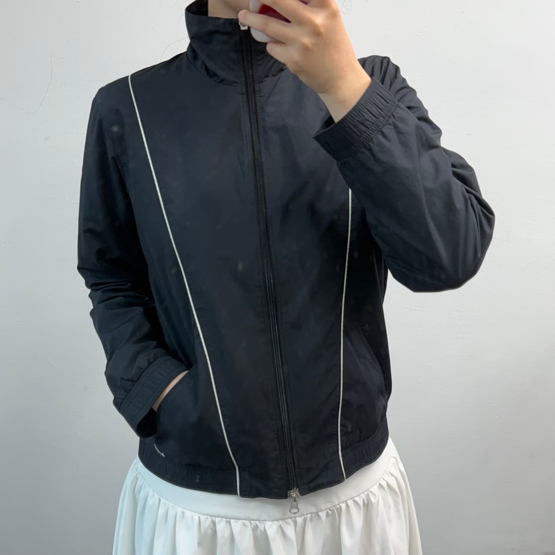 [M] 나이키 블랙 바람막이 상품이미지2