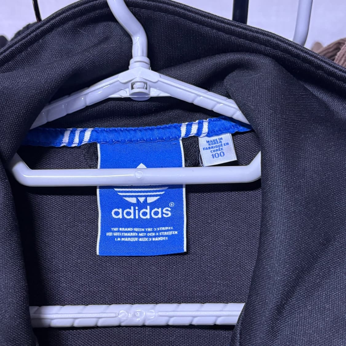 아디다스 파이어버드 져지 검정 100 상품이미지3